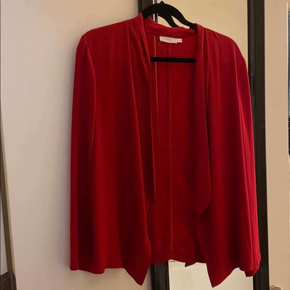 Red blazer
